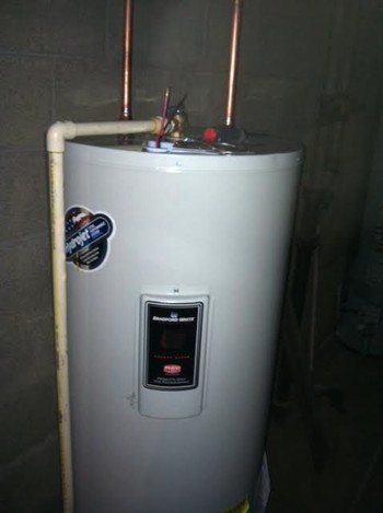 Installing Hot Water Tank in Columbus, OH