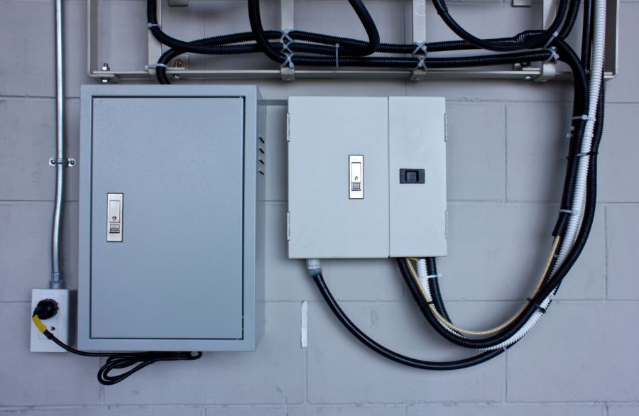 Electrical panel updates by PTI Electric, Plumbing, & HVAC