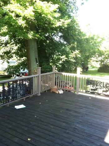 Deck Rebuild and Electrical Lighting in Columbus, OH