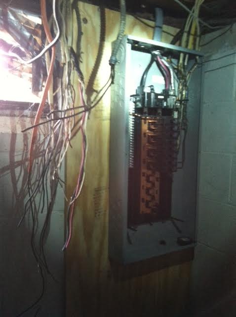 Wiring a new home by PTI Electric, Plumbing, & HVAC.