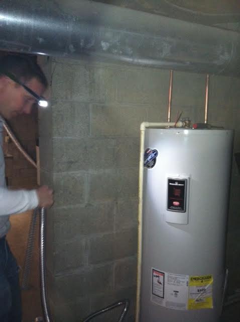Installing Hot Water Tank in Columbus, OH